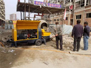 北京通州施工工地现场