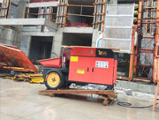 湖南长沙施工工地现场